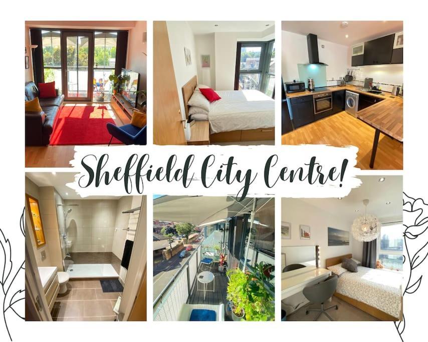 Sheffield City Centre Apartment & Balcony Bagian luar foto
